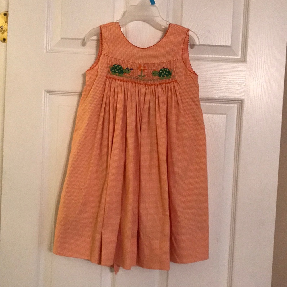 Amanda Remembered smocked dress